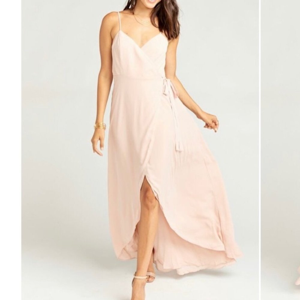 Show Me Your Mumu Mariah Wrap Dress Sm - Picture 1 of 2